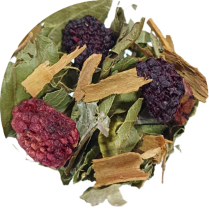 Hoja de Guayabo con Mora y Canela