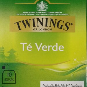Té Verde Twinings x10 bolsitas (20gr)